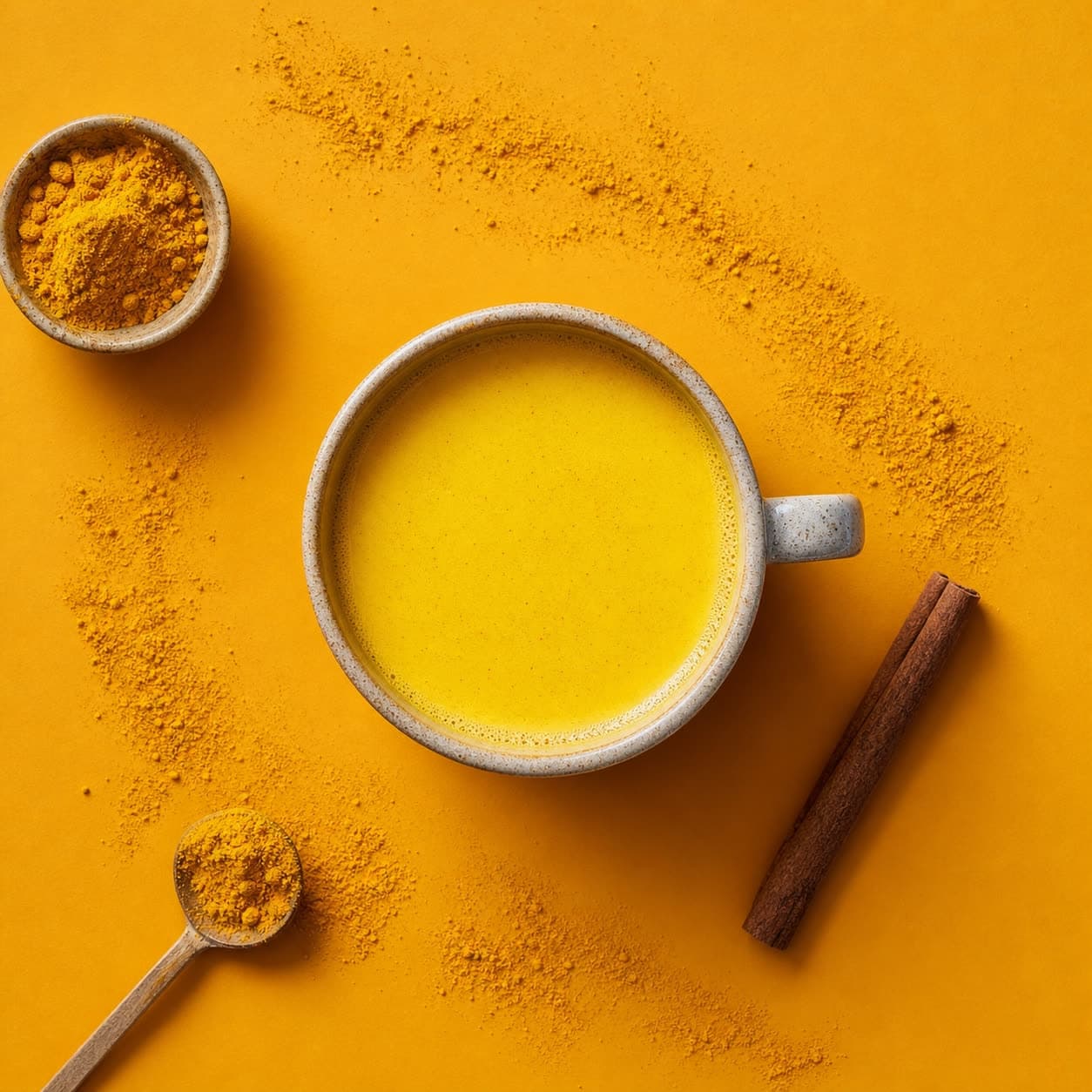 A mug of Golden Milk Turmeric Latte